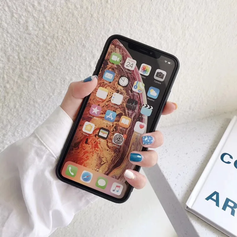 Чехол для телефона 6 iphone 7 8 6s plus XX абстрактная силиконовая Мягкая задняя крышка с