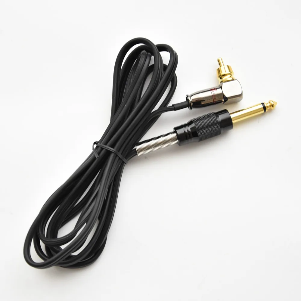 Высокое качество новинка YRYTAT медь RCA тату зажим шнур Мягкий силикон поставка TCC12