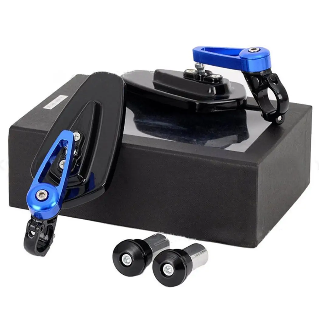 1 пара полос устойчивый мотоцикл 22 мм Руль заднего вида сбоку дома путешествия на