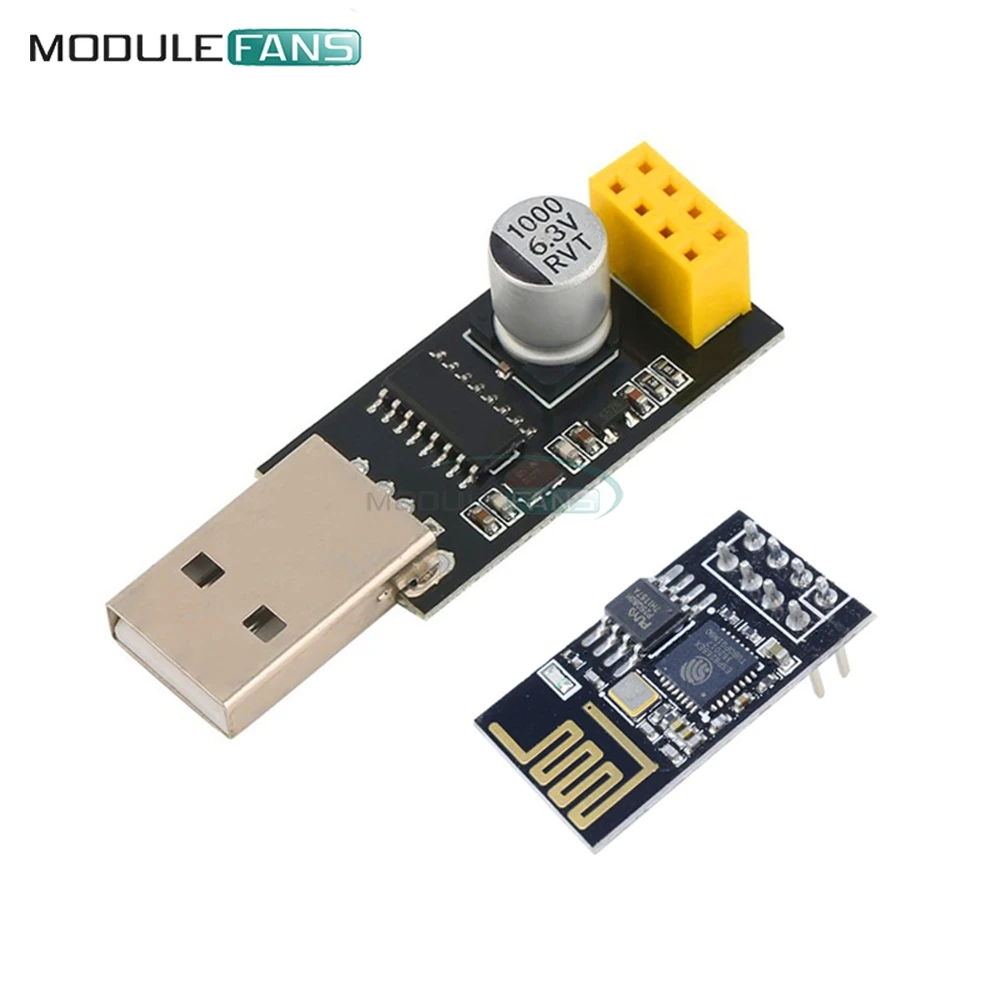 ESP-01 адаптер UART ESP8266 CH340G CH340 USB к ESP-01S серийный Беспроводной Wi-Fi разработка зарядная