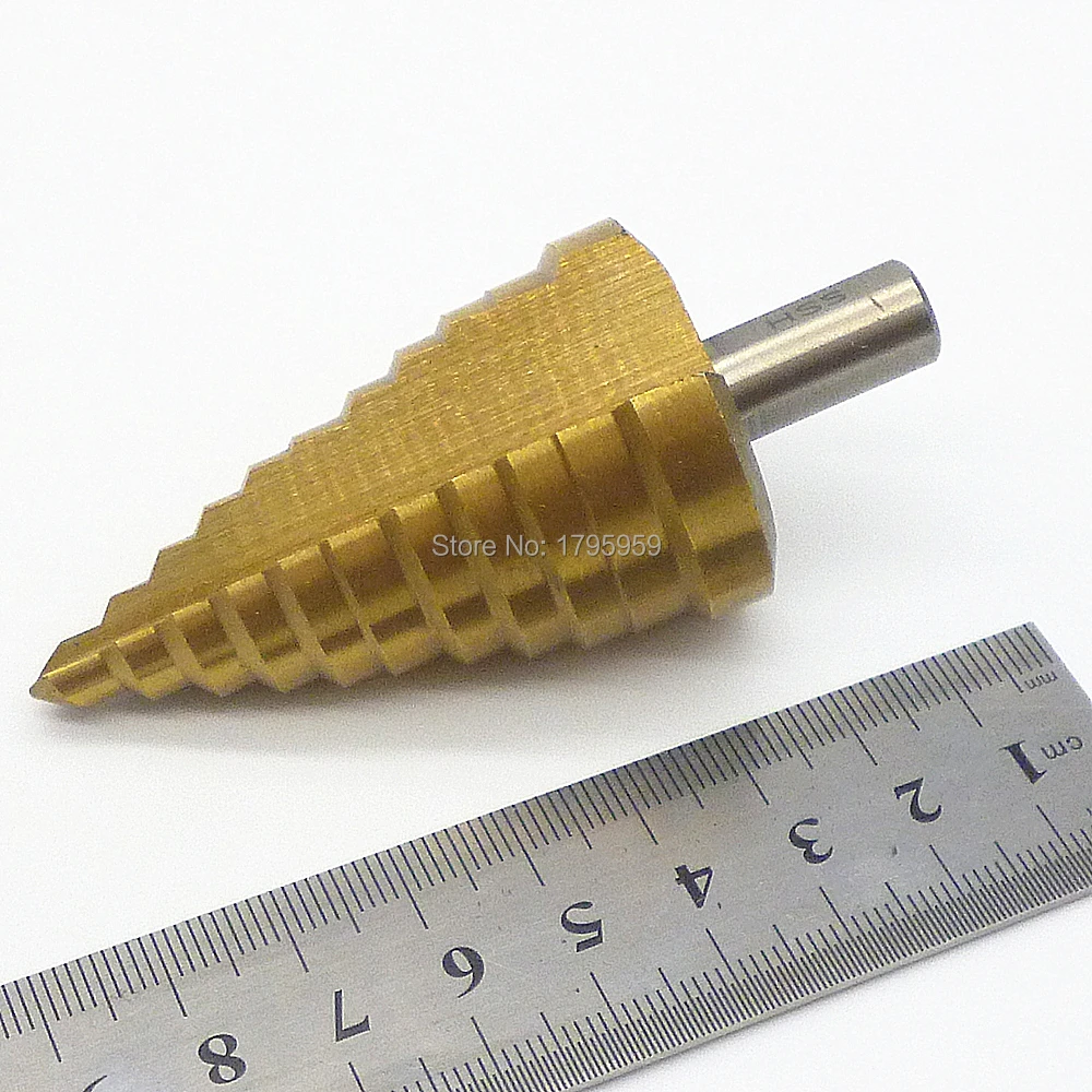 1/4-1-3/8 ''прямого канавками Шаг сверло Титан фотокамер Speedlite Hss 3/8&quot
