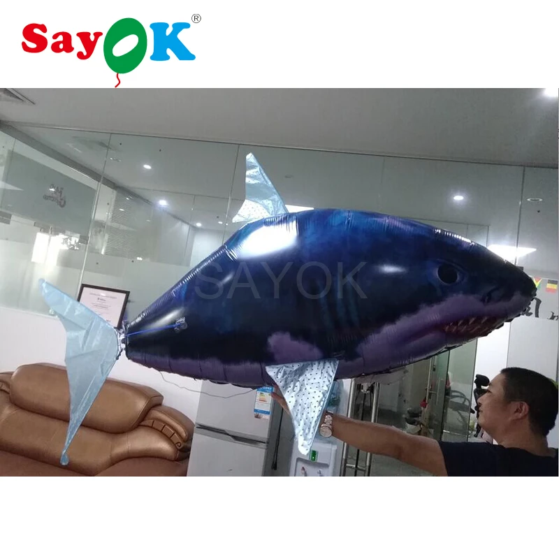 RC Air swimming fish игрушки Дрон акула клоун воздушные шары в виде рыбы Немо Летающая