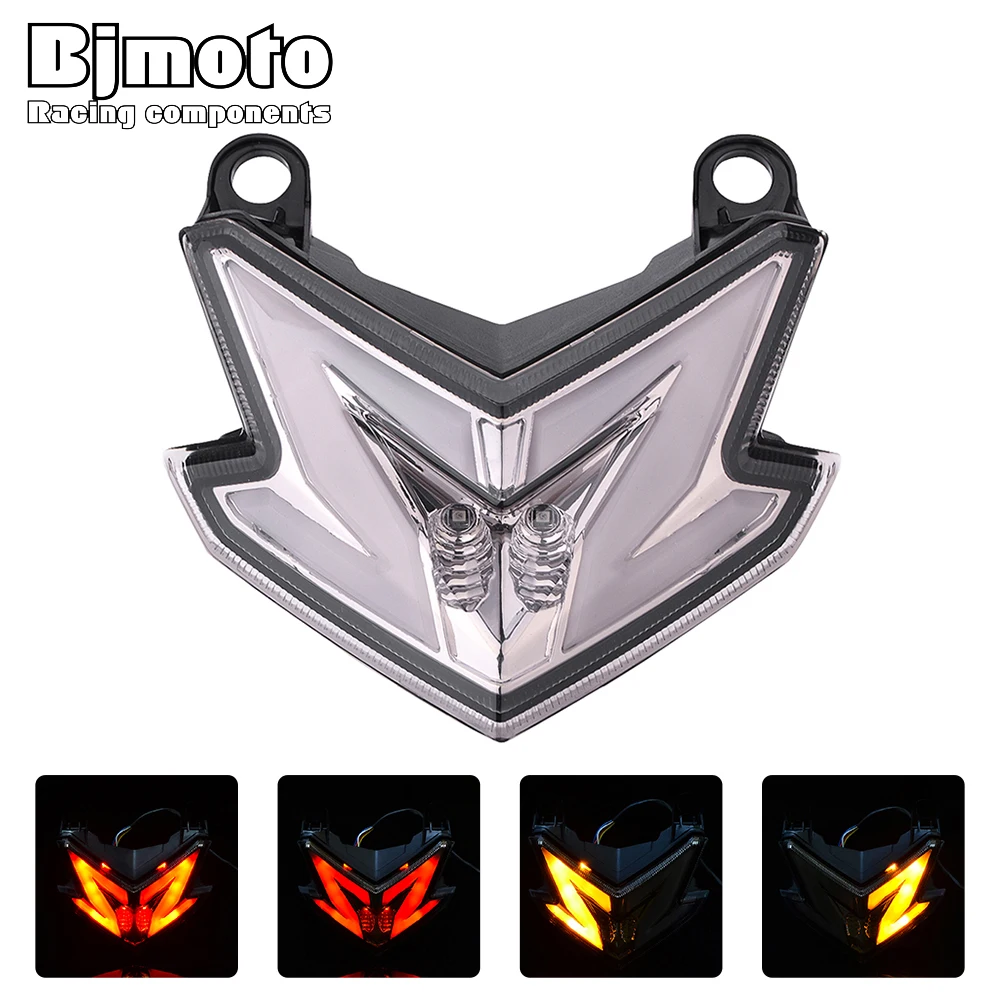 Сигнал поворота для мотоцикла задний фонасветильник интегрированный тормоз 12 В