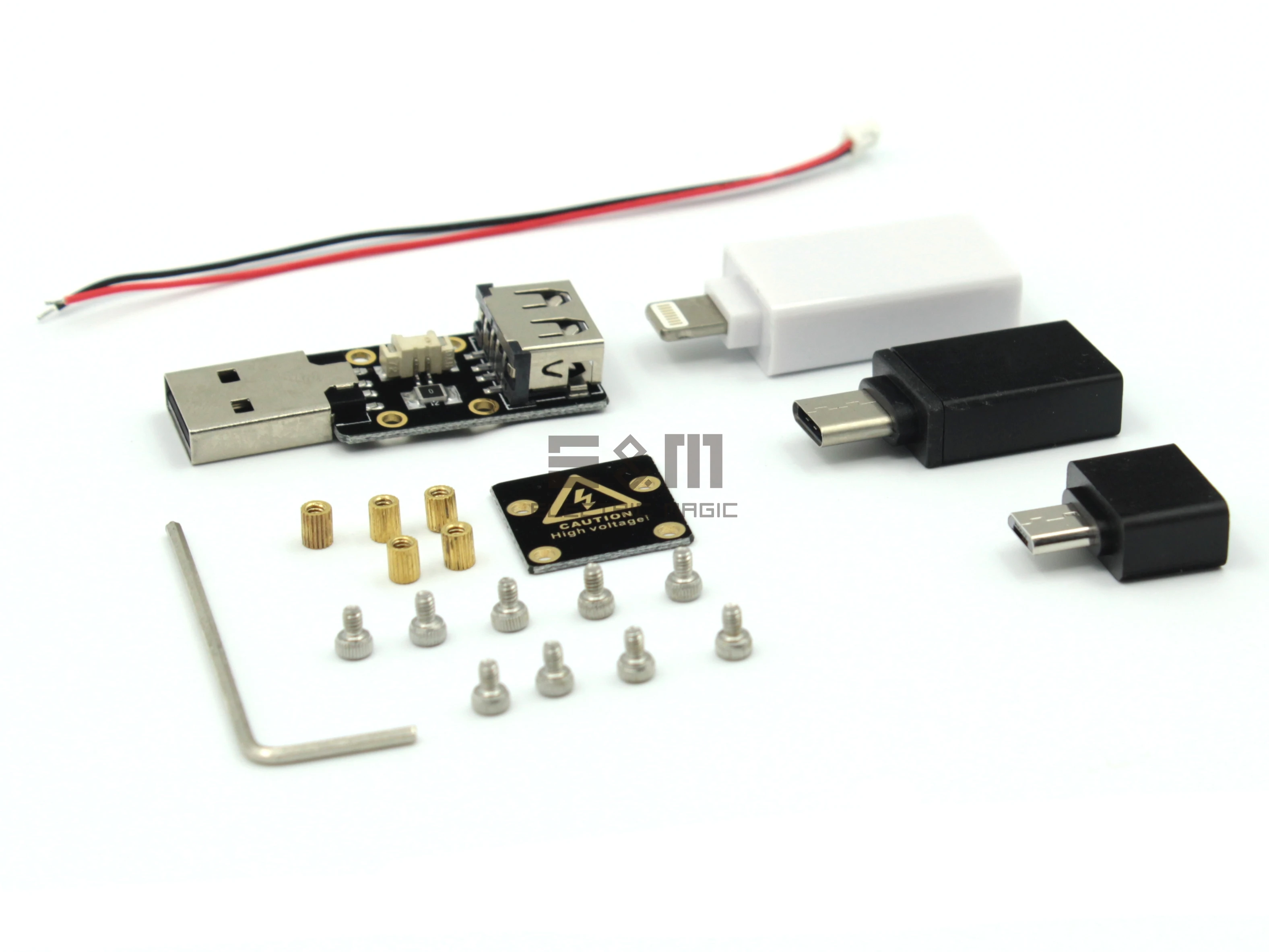 USB убийца V2.0 Реплика 215 В постоянного тока тестер Мини высокое импульс напряжения