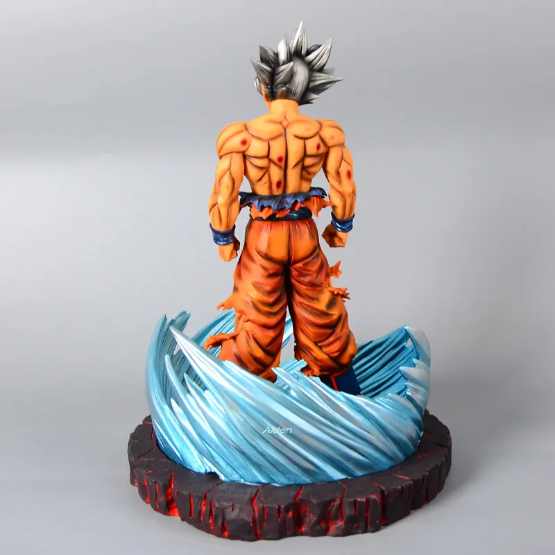 1" Dragon Ball Супер статуя Migatte нет Gokui бюст Сон Гоку полная длина портрет ультра инстинкт анимационная фигурка GK игрушка 33 см B627