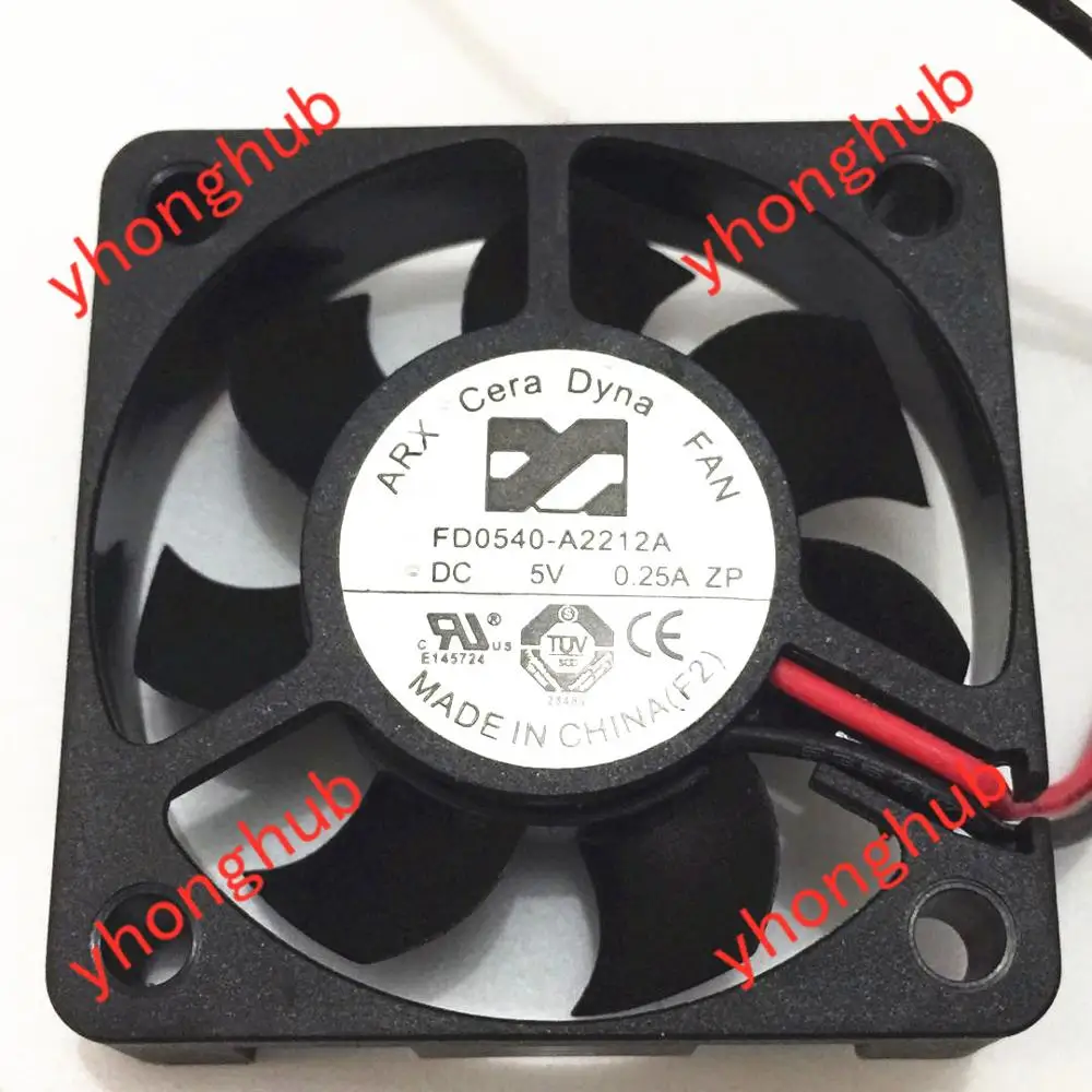 ARX FD0540 A2212A DC 5V 0.25A 2 провод Сервер площади вентилятора|Кулеры и системы охлаждения