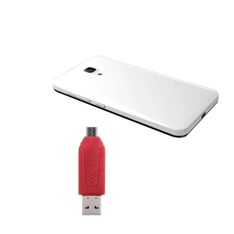 4 в 1 USB 2,0 TF/SD Micro USB OTG многофункциональный компьютер телефон кард-ридер