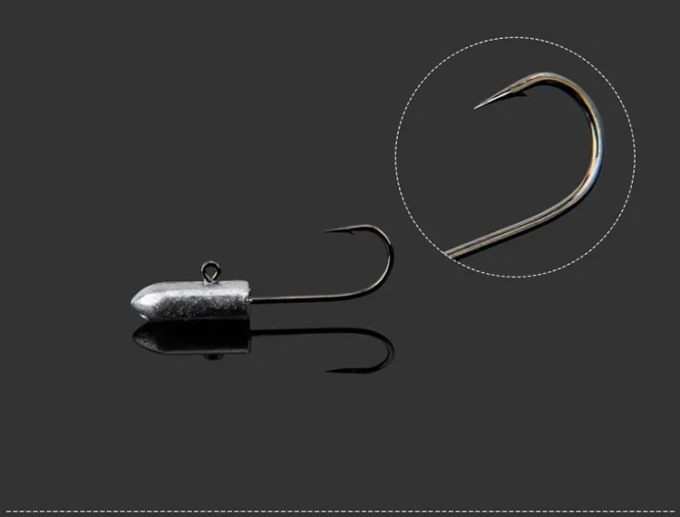 Trulinoya 5 шт./упак. мягкий червь приманки маленькие рыбацкие крючки 0,8g 1,8 гр 26 мм льда рыболовный крючок плот рыбалки приманки из свинца крючки с микро-ли