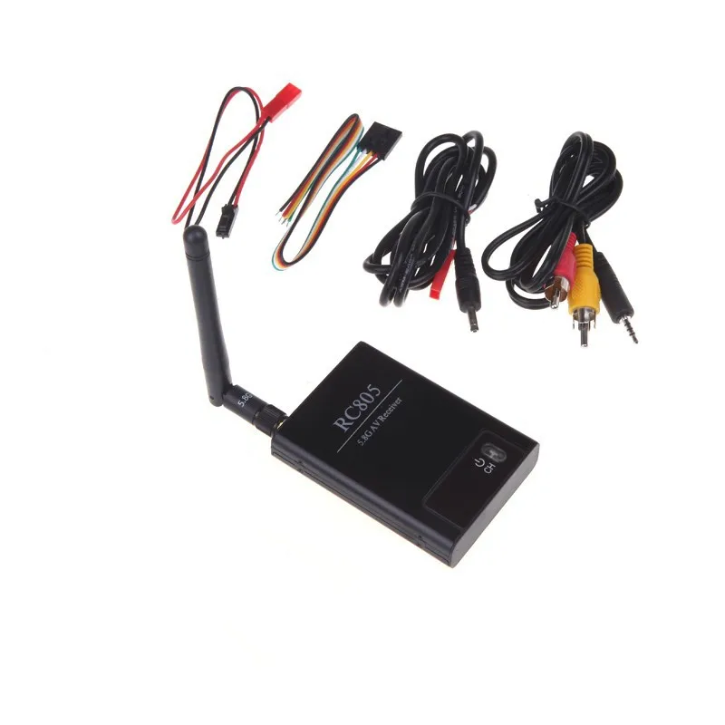 Boscam RC805 новая версия 805 RC FPV 5,8 H/V аудио видео приемник(RX) с номером канала дисплей