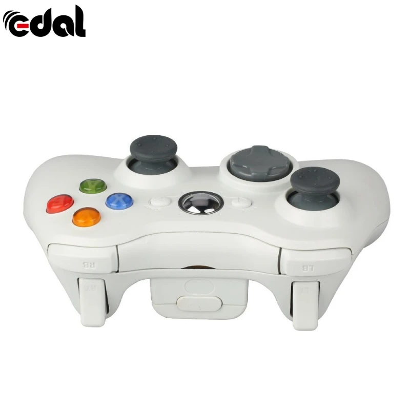 EDAL геймпад 2 4G беспроводной для xbox 360 контроллер Новый черный и белый джойстик