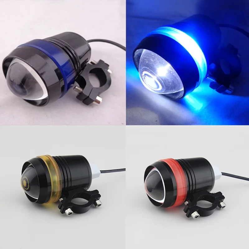 

1Pcs Motorcycle U3 LED Headlight 12V Motorbike 30W 1500lm Spotlight fog light head lamp Offroad ATV DRL Driving auxiliary Lamps