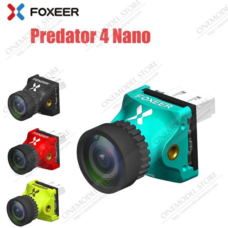 Новинка/Foxeer Nano Predator 4 Racing FPV камера Super WDR 4ms Latency HS1228 низкий уровень шума/14 мм * 14 Мини