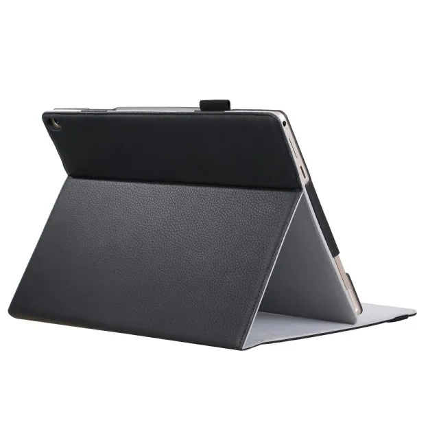 Черный Чехол для планшета ASUS Transformer 3 Pro T303UA 12,6 дюймов Роскошный PU кожаный чехол для ASUS T303UA чехол с ручкой - Цвет: Черный