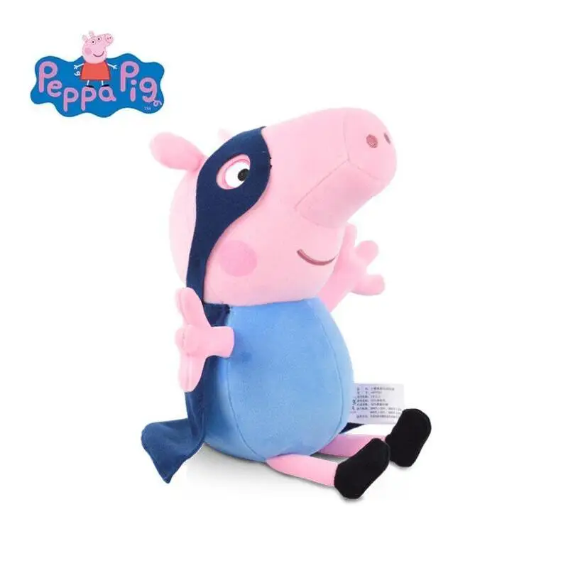 Подлинный Свинка Пеппа 30 см Плюшевые игрушки принцесса Peppa герой Джордж мягкие