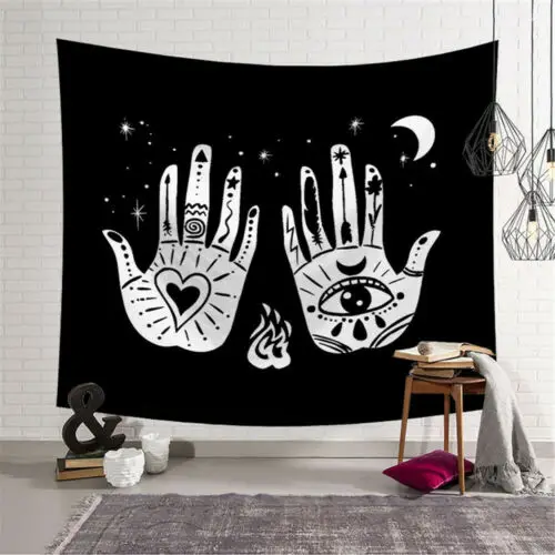 New Sun and Moon Boho Tapestry Hippie Wall Hanging Bedspread Throw Cover Home Decor | Дом и сад