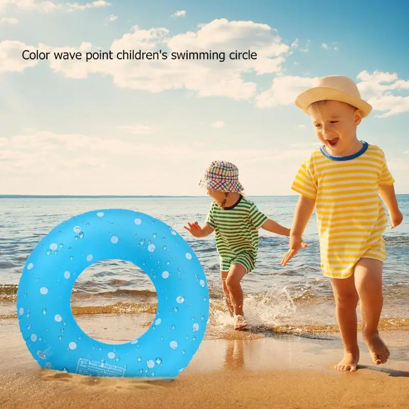 Кольцо для плавания в горошек детское кольцо шеи подмышки бассейн круг