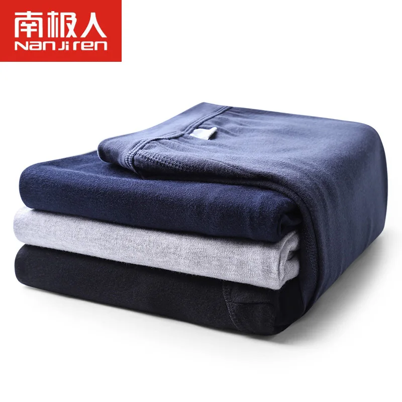 2019 2 шт./лот Для мужчин Хлопковые Мягкие Удобные кальсоны стрейч термический Homem