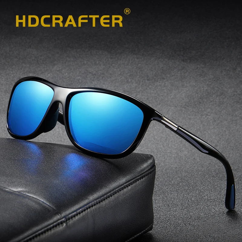 HDCRAFTER бренд для мужчин модные поляризационные солнцезащитные очки женщин