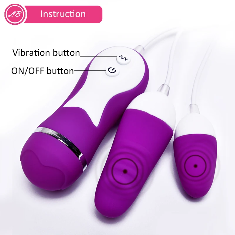 Новые вагинальные шарики Kegel для женщин 2 вибрирующих яйца массажер умные плотные