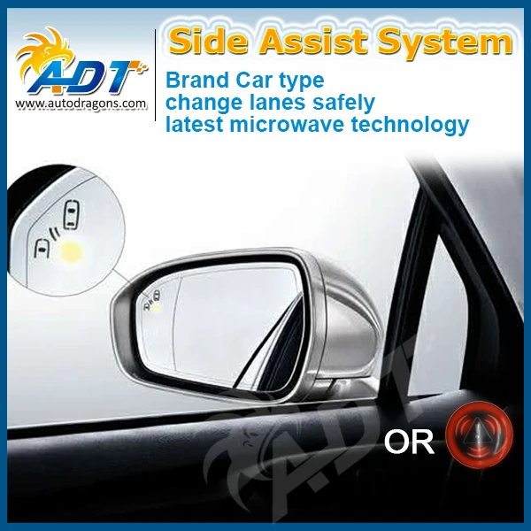 

Blind Spot Assist Warning Sensor Buzzer Light For BMW 3-series to help drivers to change lanes safely