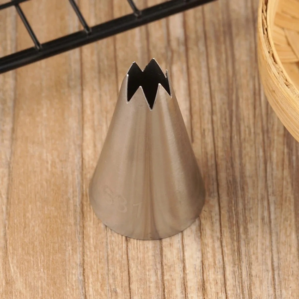 #631 Кондитерская насадка с открытой звездой инструменты для украшения тортов