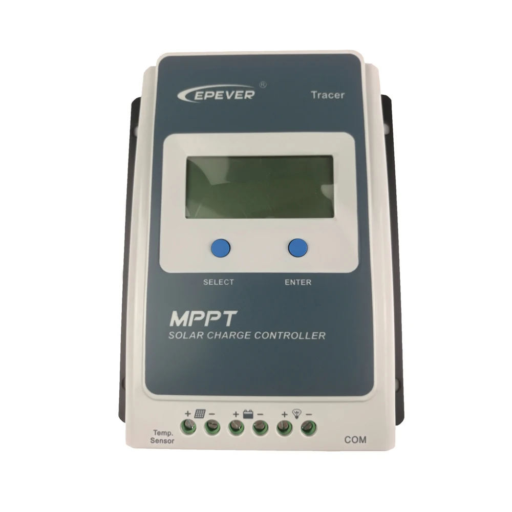 Контроллер солнечной батареи Tracer1210AN MPPT, 10 А, 12/24 в, контроллер заряда солнечной батареи, ЖК-дисплей