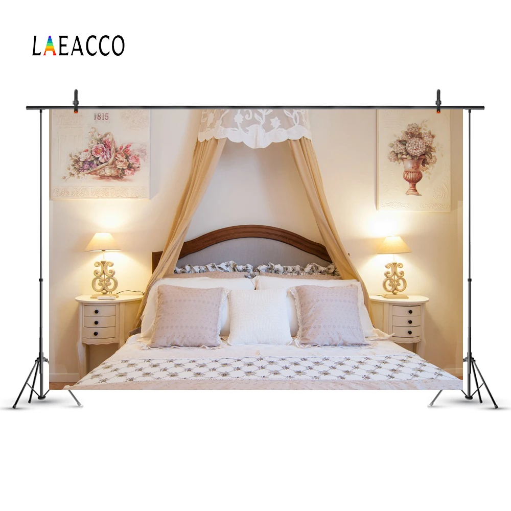 Laeacco теплые занавески для спальни палатки световые фоны фото внутри помещения