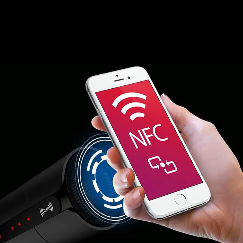IRepie NFC Bluetooth динамик портативный Радио беспроводной s стерео громкий FM HI FI Boombox Бас