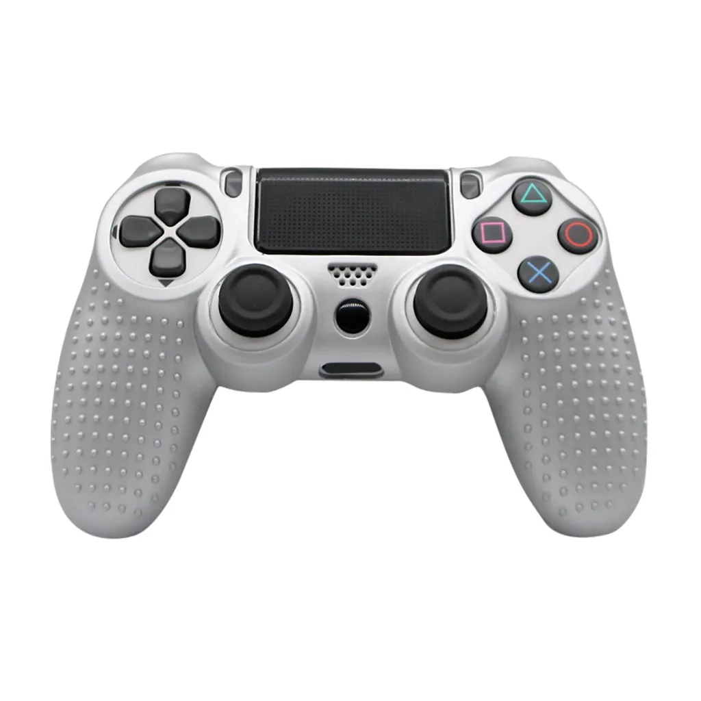 Мягкий Камуфляжный нескользящий Силиконовый чехол для Sony PlayStation Dualshock 4 PS4 DS4 Pro Slim