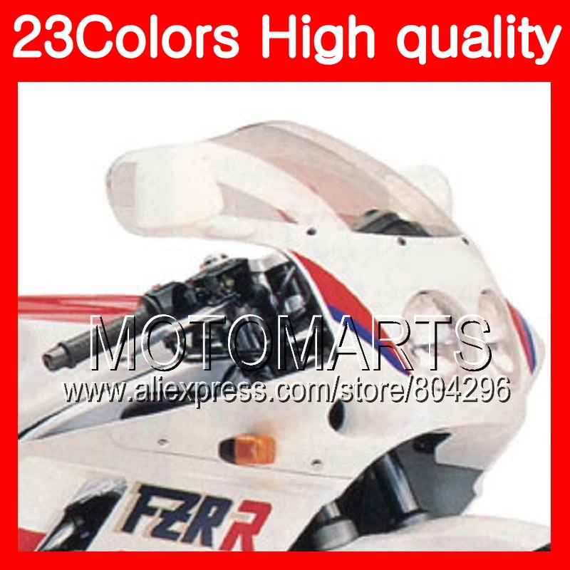 

Ветровое стекло 23 Цвета для YAMAHA FZR250R 86 87 88 89 FZR250 R 250 R FZR 250R 1986 1987 1988 89, хромированное, черное, прозрачное, дымчатое ветровое стекло
