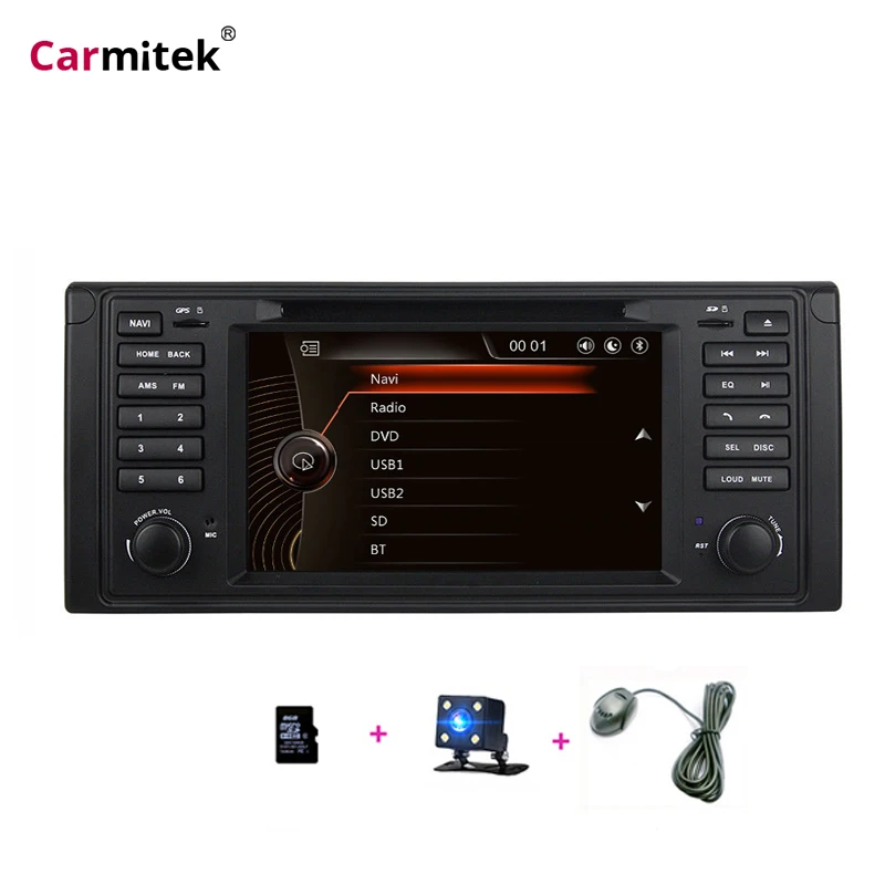 Автомагнитола 2 din с DVD плеером для bmw E53 E39 X5 сенсорный экран двойной Din GPS навигация