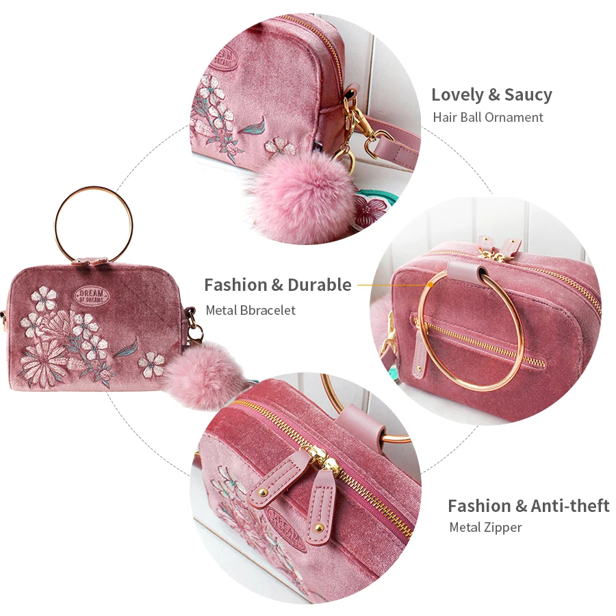 Flower Princess Fashion Women Handbags Shoulder Crossbody Bags Female Bag Ladies Hand Small Bolsos Mujer | Багаж и сумки
