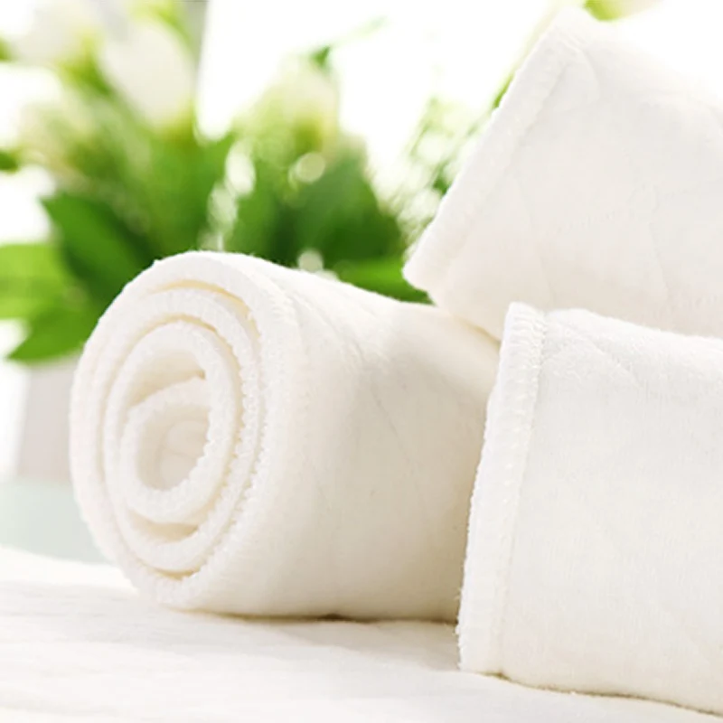 5 шт. Детские многоразовые подгузники Бамбук Эко хлопок пеленки Товары для детей