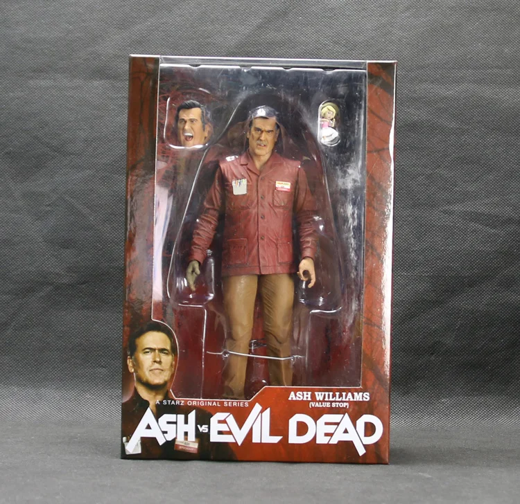Vogue Value Stop Ash Hero Eligos vs Evil Dead Classic Terror Movie Series NECA 7 дюймов экшн фигурка|action figure|ash evil