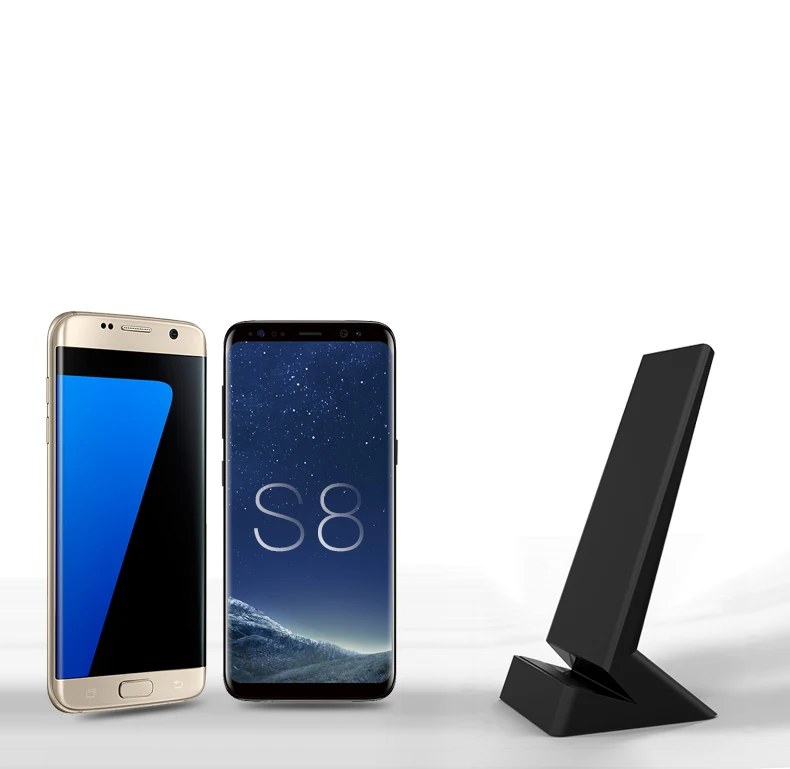 SuntaihoQi Беспроводное зарядное устройство для iPhone X XS samsung huawei P30 Pro Xiaomi Mi 9 10 Вт Быстрая зарядка беспроводная док-станция Подставка