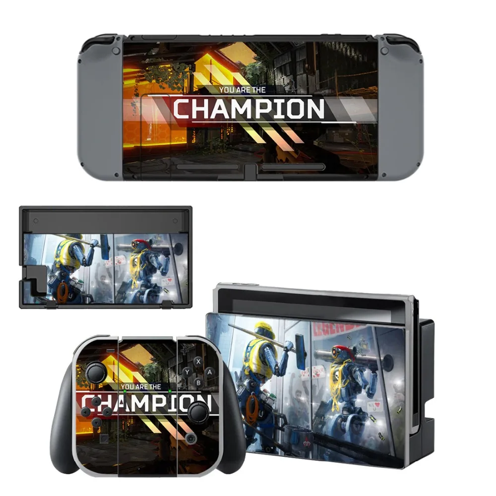 Виниловая наклейка Apex legend nindoswitch s legends Vinilo NAND switch Стикеры для кожи Обложка