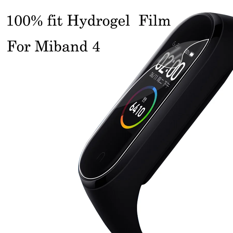 10 шт. mi Band 4 3 Защитная пленка для экрана Xiao band 2 умный Браслет miband защита не
