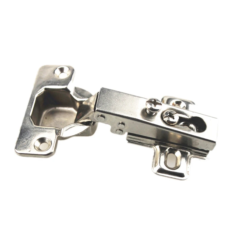 KK&FING Hinge Rustless Iron Hinges Kitchen Cabinet Cupboard Full/Half/Embed Furniture Hardware