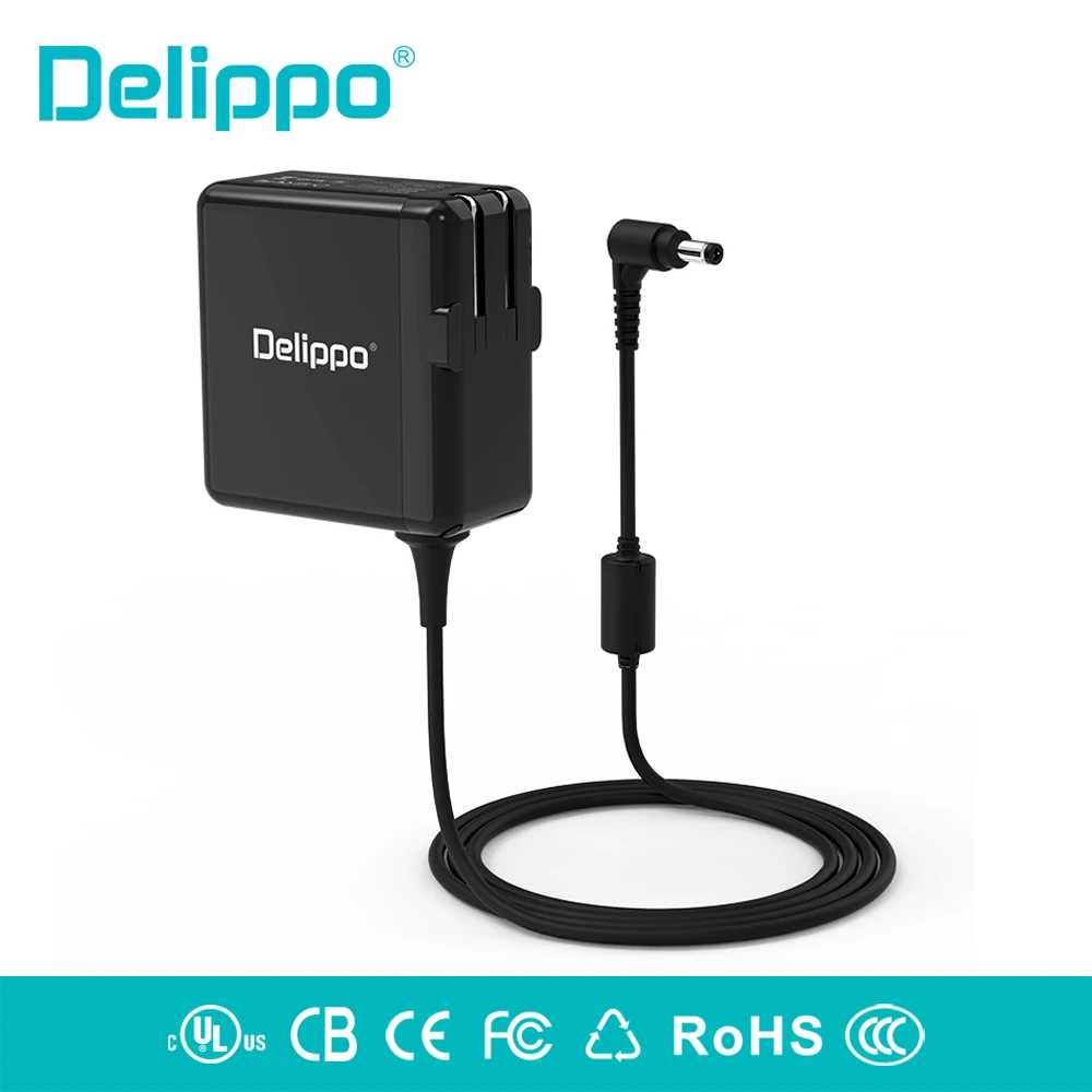 

Delippo 19V 3.42A 5.5*2.5mm 65W Laptop AC Adapter charger for ASUS X501a X502c X51 X55A X55C X55VD X55U X550CA X550CC X550VB