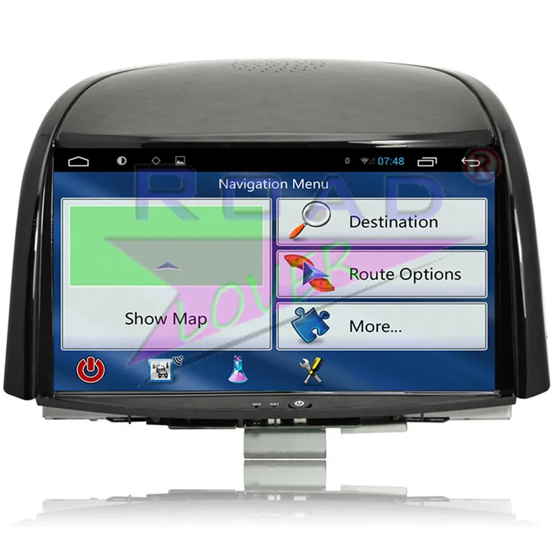 Автомобильный GPS навигатор Roadlover 2 Din Android 6 0 для Koleos 2009 2010 2011 2012 2013 2014 2015 2016