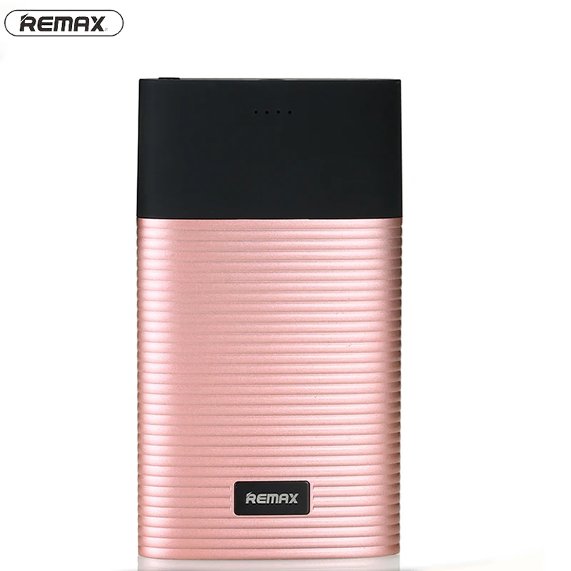 Remax Мода высокого класса бренда Dual USB Power Bank 10000 мАч Внешний батарея Портативное