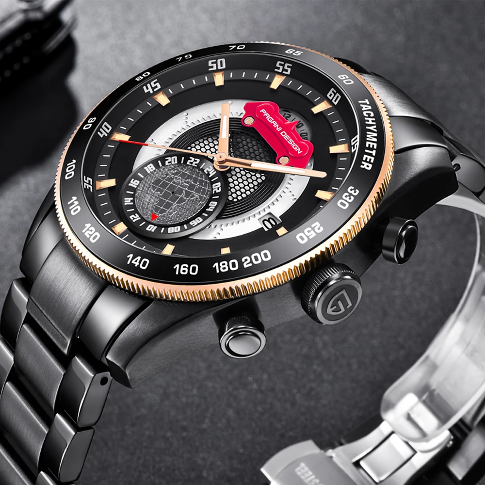 PAGANI Дизайн Новые Роскошные брендовые модные мужские часы Reloj Hombre