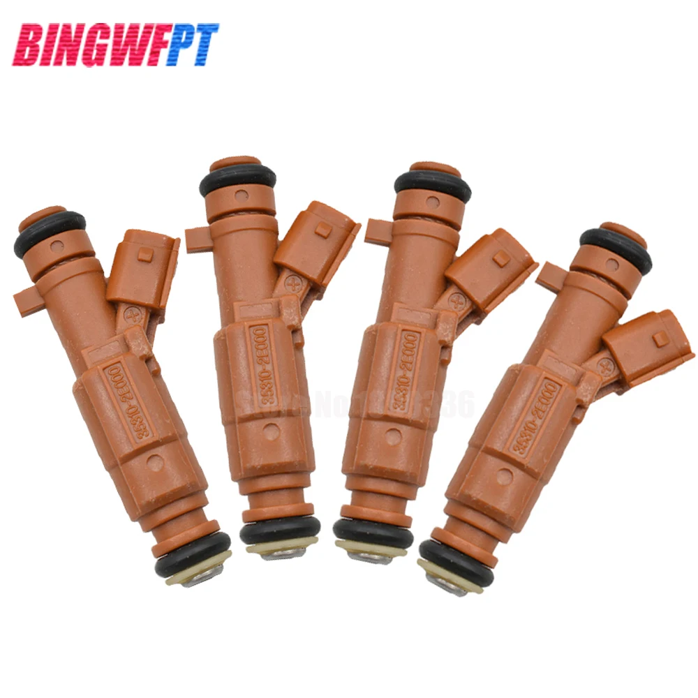 

4x NEW Fuel Injectors Nozzle For Hyundai Elantra Kia 11-15 OE 35310-2E000 353102E000 Car Engine Valve Injection Injectors Fuel