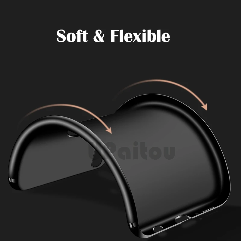 UPaitou For Huawei Nova 3 3i 3e 2i 2s 2 Youth Matte TPU Case Soft Silicon Cover for HUAWEI P Smart+ P20 10 Mate Lite |
