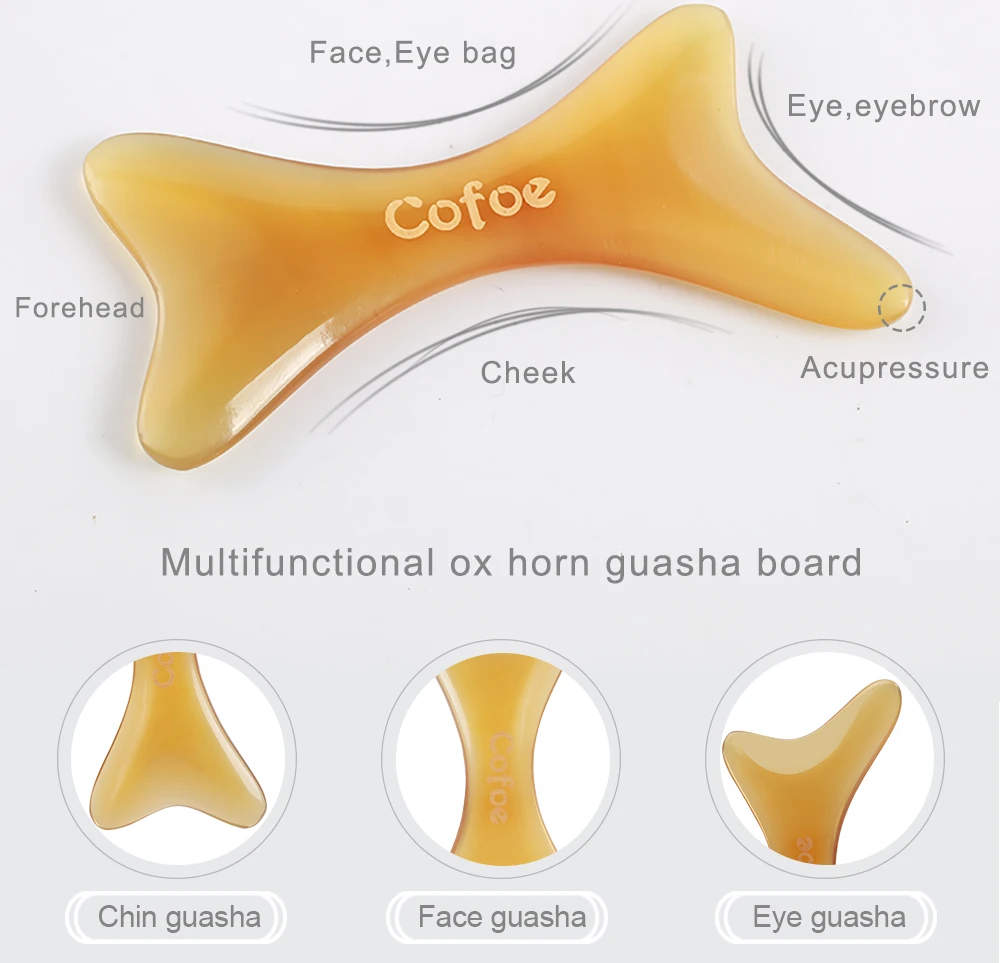 Cofoe Guasha доска для лица глаза скребка Gua Sha спа скребки массажные инструменты