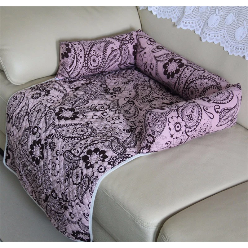 

Multifunction Soft Cotton Beds Mat For Small Medium Large Dogs / Cat Dog Sofa Cushion / Pet Car Seat / Washable Puppy Cats House