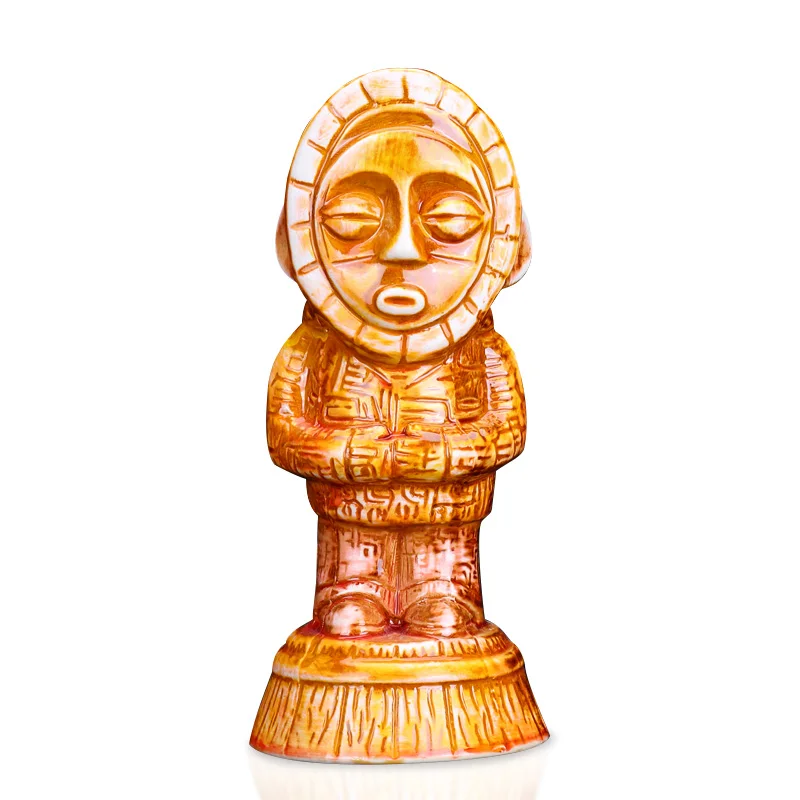Кукла с большим лицом кружка Tiki посуда кружки для коктейлей пива вина чашка