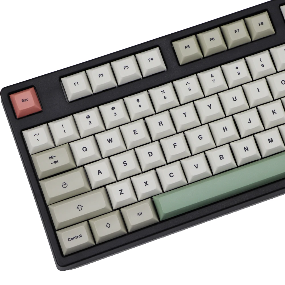 PBT DSA 9009 Keycap набор окрашенных ключей