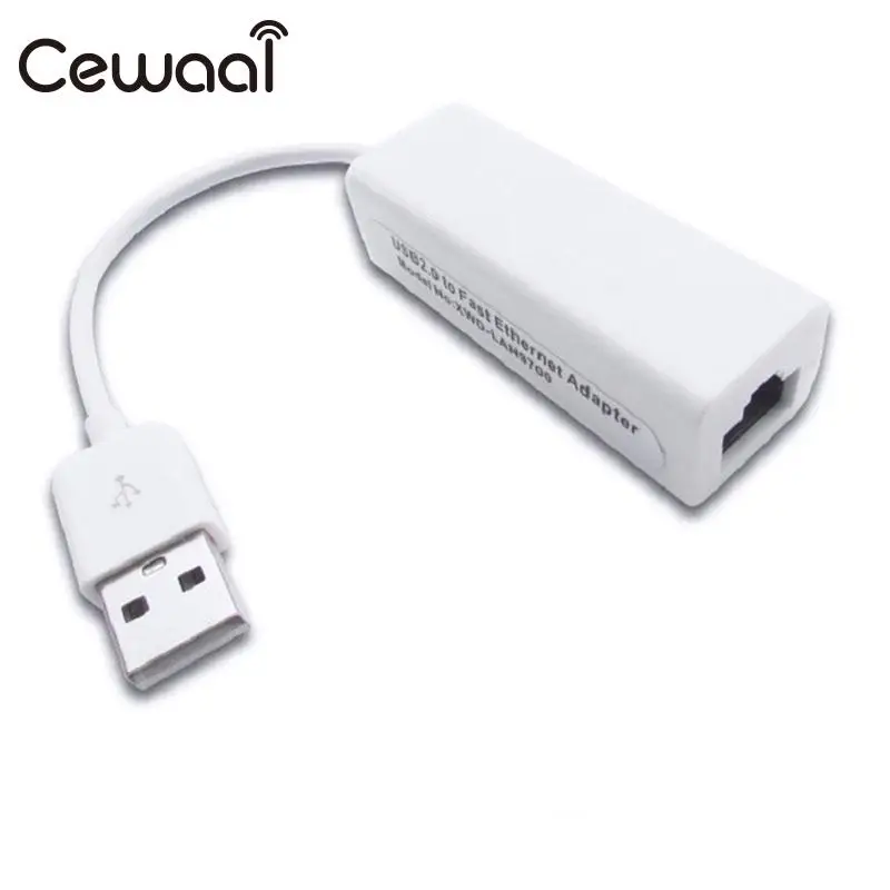 Cewaal сетевая карта USB RJ45 адаптера Ethernet Lan для Mac OS Android планшет смарт TV |