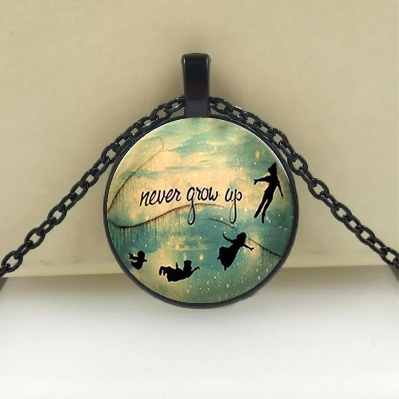 Таинственное ожерелье Neverland ювелирные изделия Питер Пэн никогда не растет